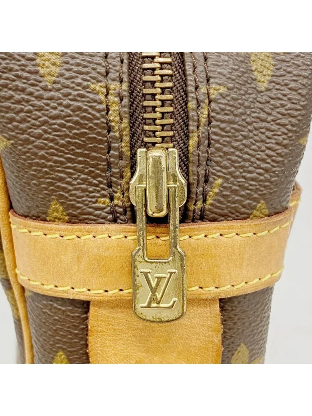 Louis Vuitton Clutch Monogram Compiegne 28 Brown